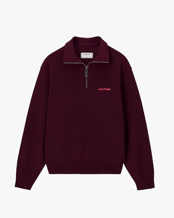 Origins Quarter-Zip Burgundy