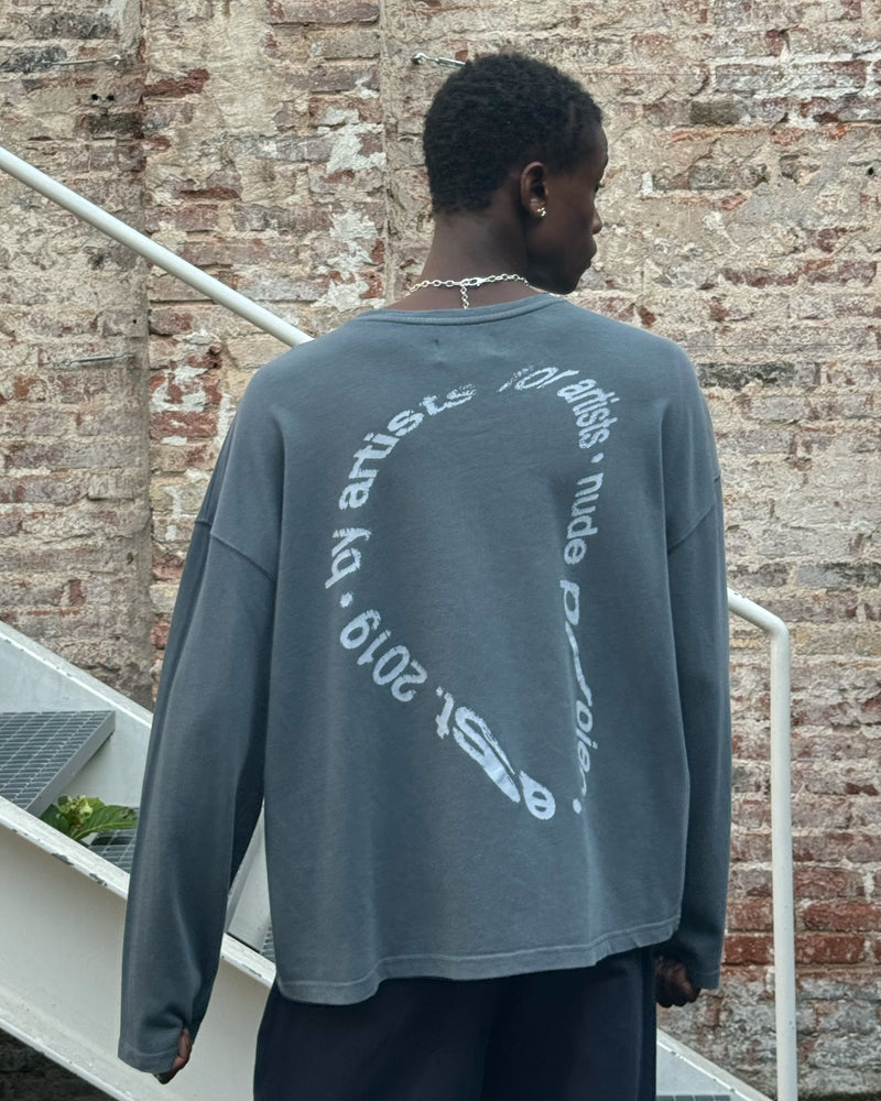 Gallery Long-Sleeve Tee Ash