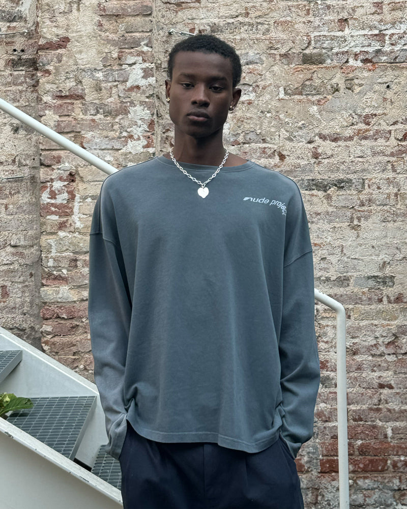 Gallery Long-Sleeve Tee Ash