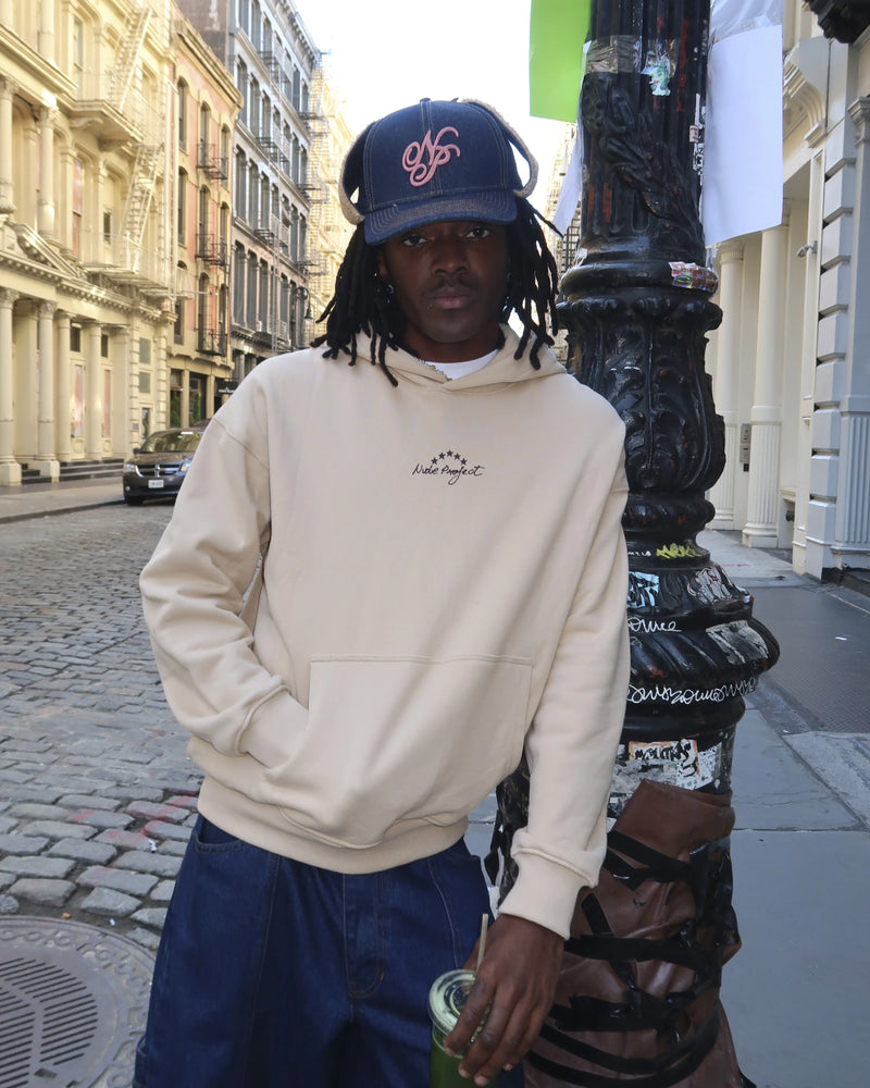 Pleasure Hoodie Cream