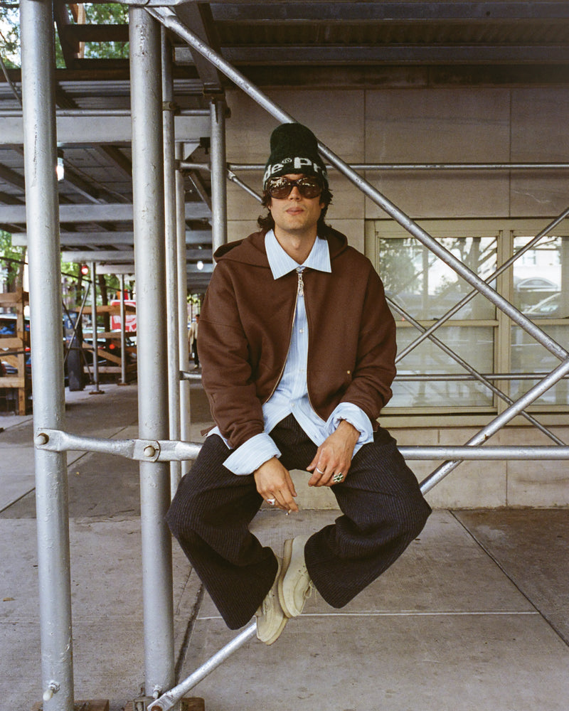 Beast Zip-up Hoodie Croco