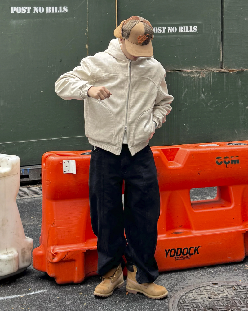 Croco Boxy Jacket