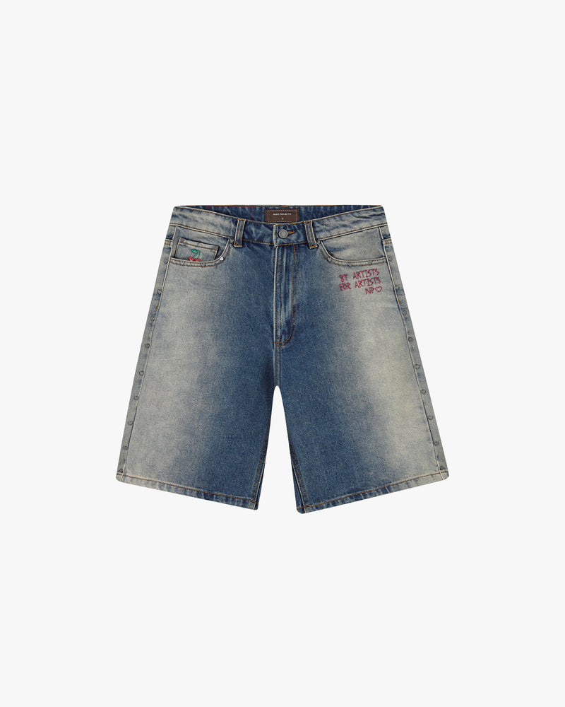 Denim Shorts Tachas