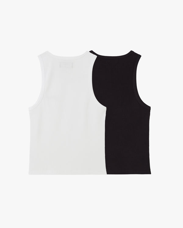Basic Tank Top Black/White