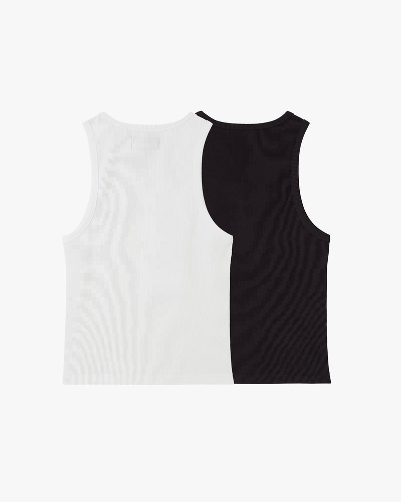 Basic Tank Top Black/White