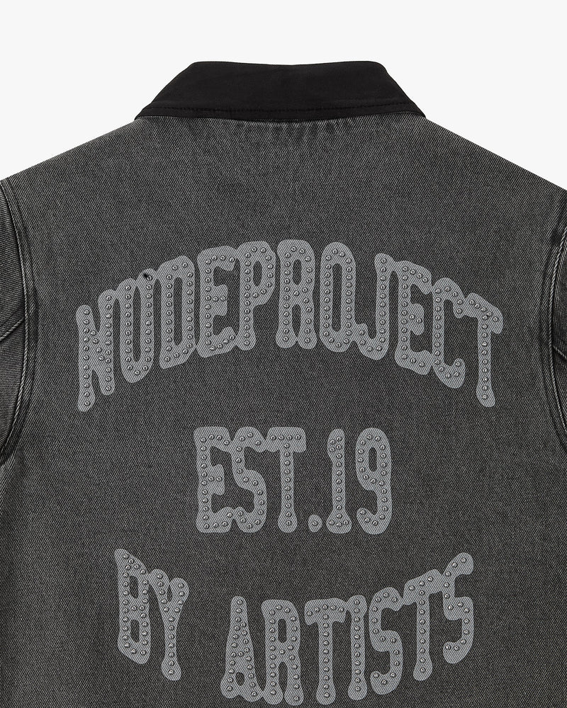 Trucker Denim Jacket Black