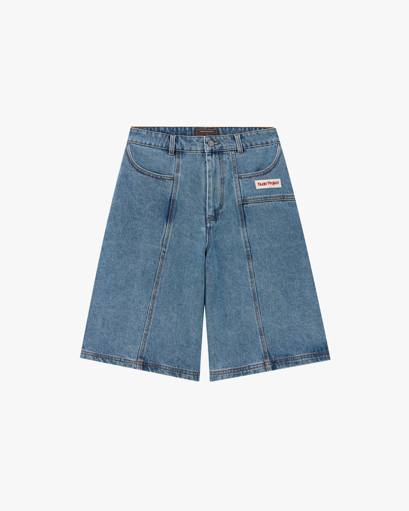 Updown Denim Shorts