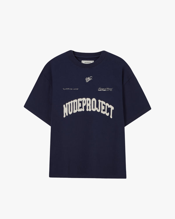 Varsity Tee Navy