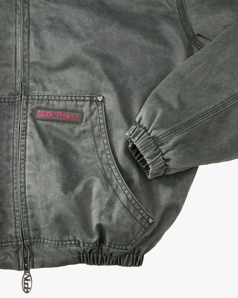 Comfy Worker Jacket Green