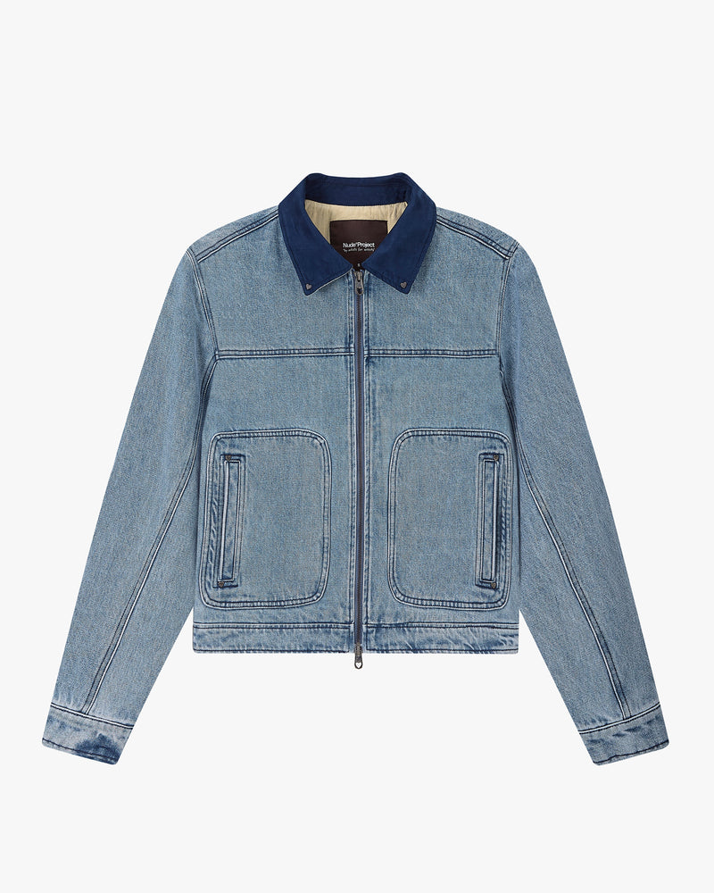 Trucker Denim Jacket Indigo