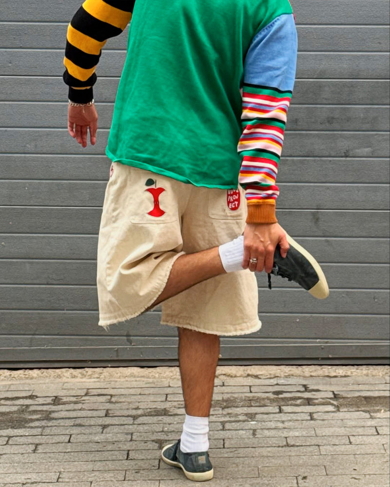 Apple Crew Denim Shorts Raw