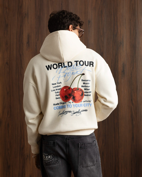 Nude Tour Hoodie Marshmallow