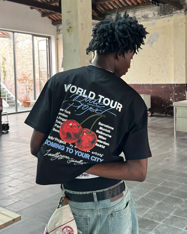 Nude Tour Tee Black